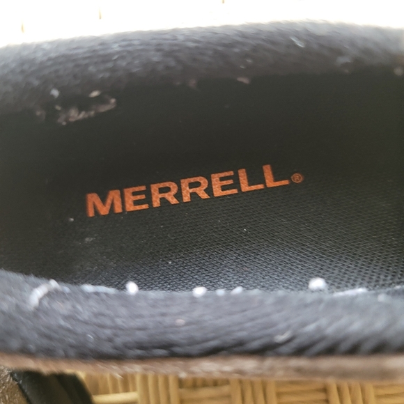 Merrell Women's Waterproof Jungle Moc Suede Shoes Size 6 in Gray - Picture 13 of 16